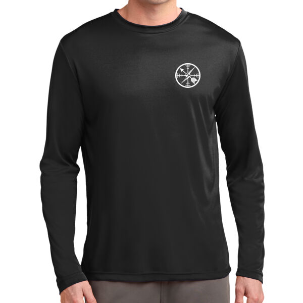 B Co Circle Logo Long Sleeve Performance Tee Thumbnail